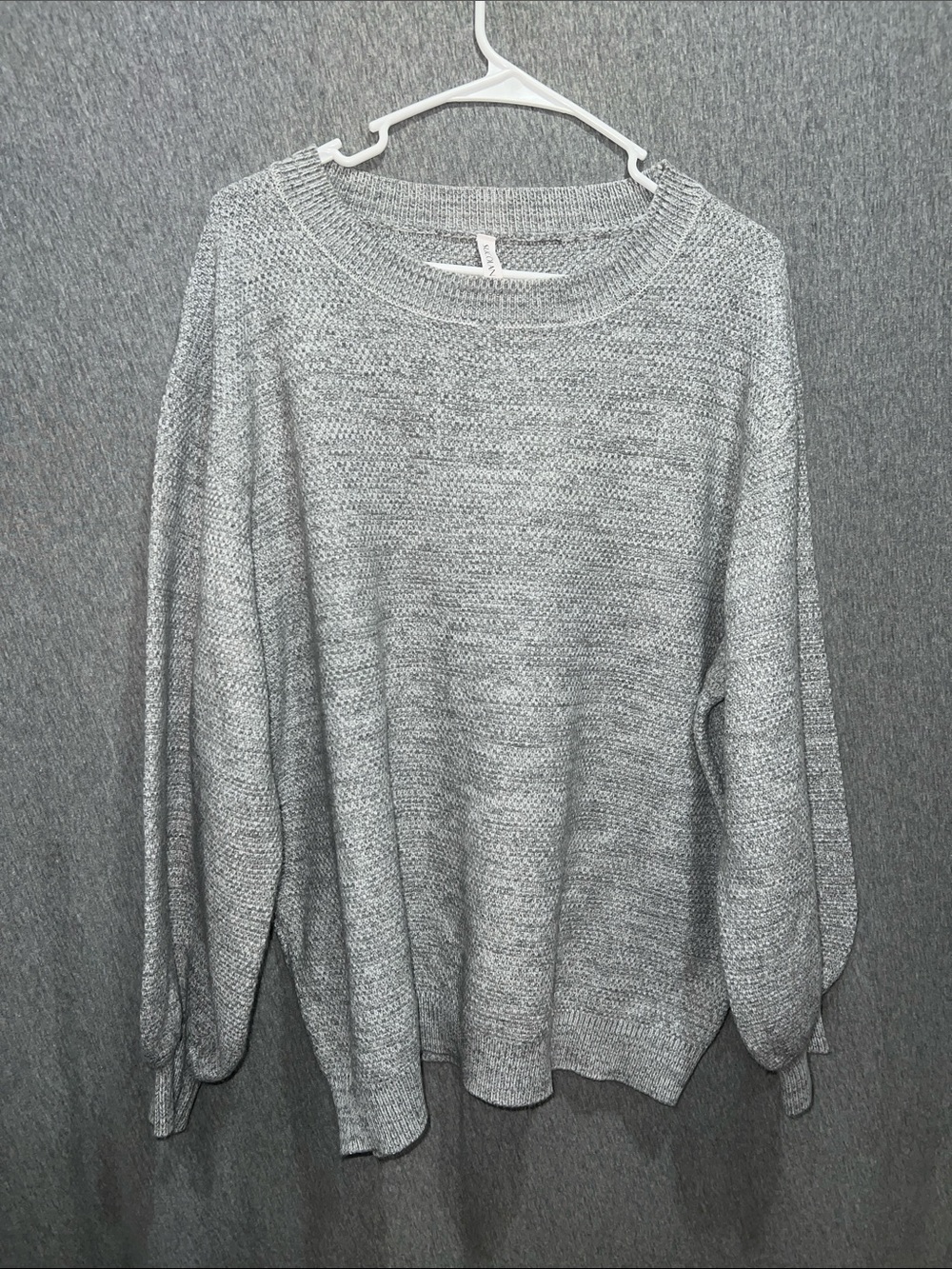 Everyday Light Gray Crewneck Sweater